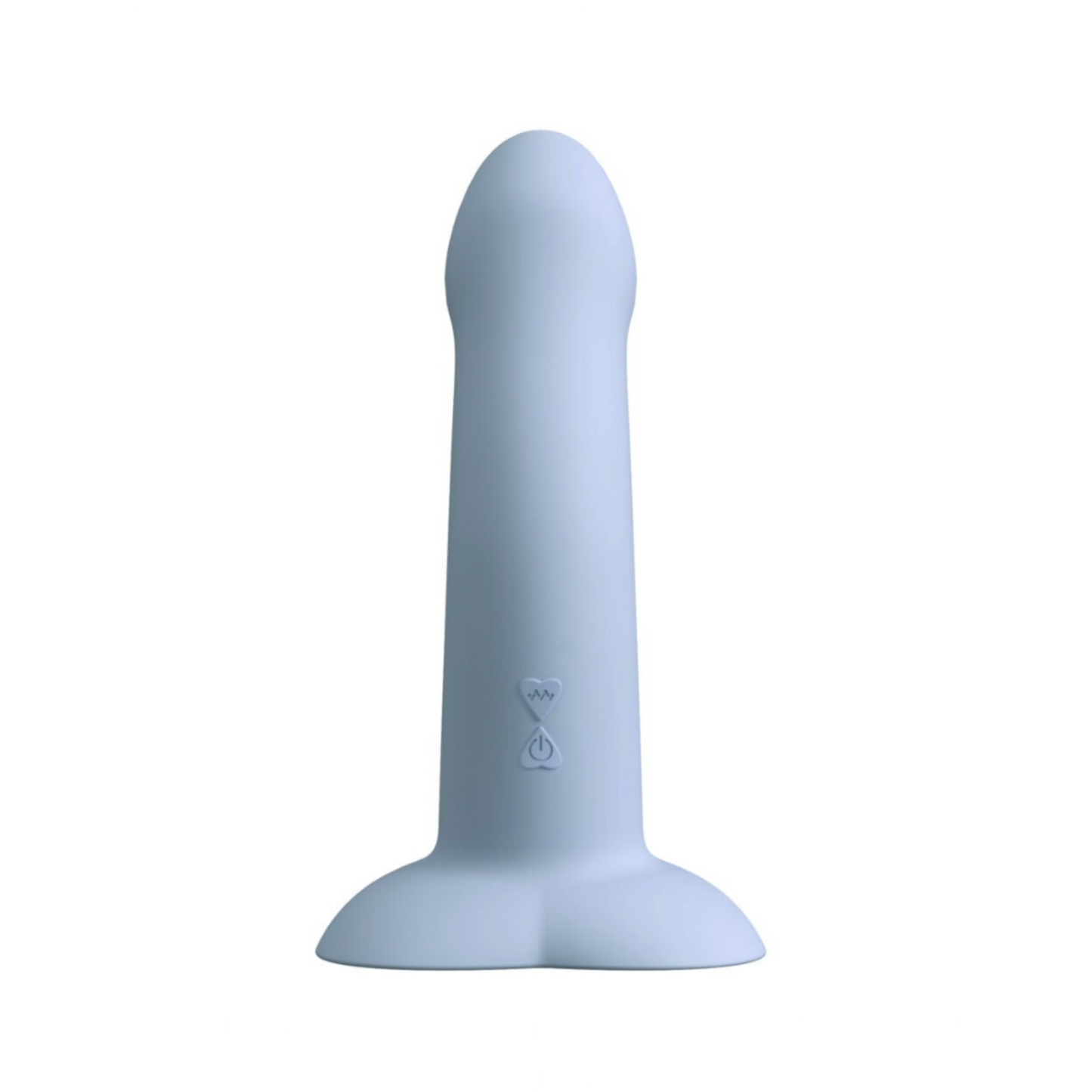 You2Toys heart Guy Blue - Gode vibrant flexible à ventouse 17 cm