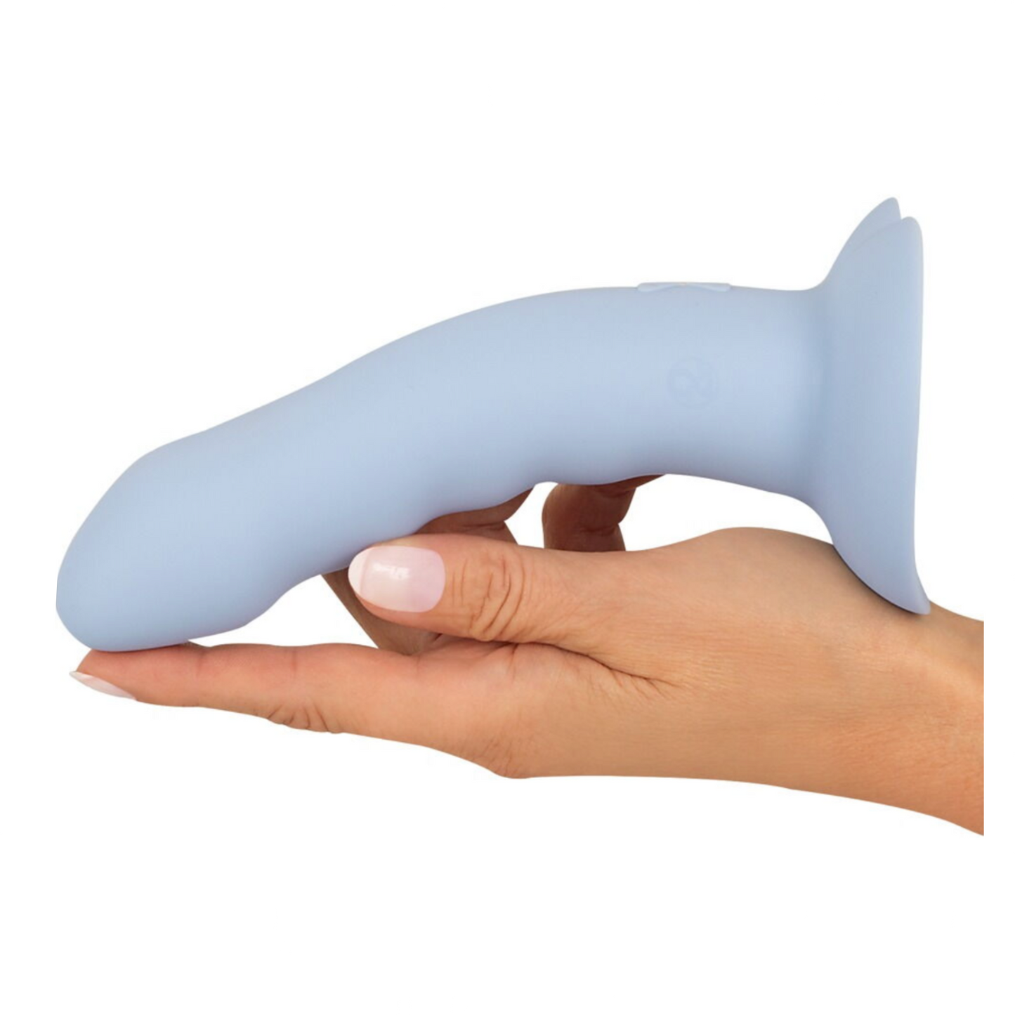 You2Toys heart Guy Blue - Gode vibrant flexible à ventouse 17 cm