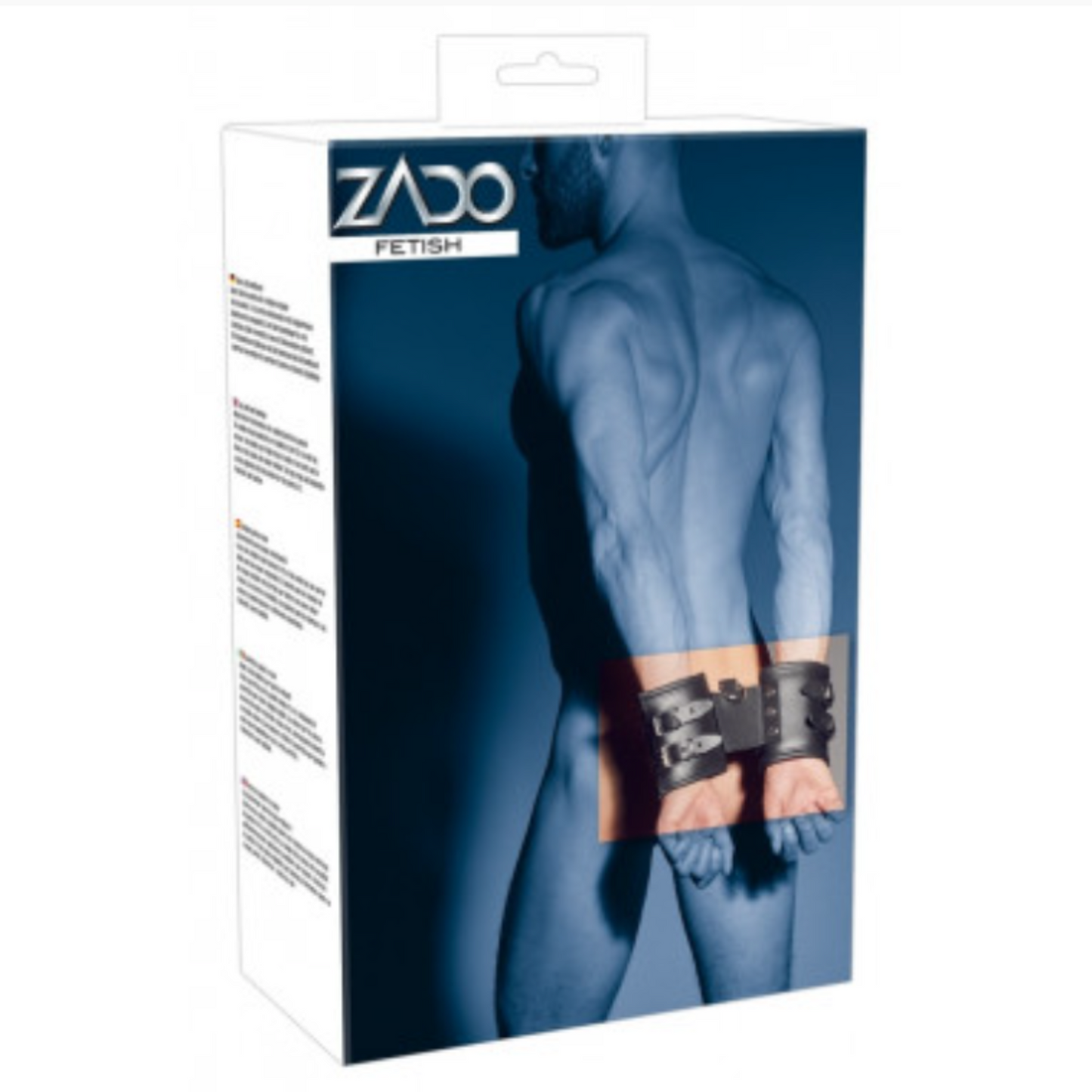 Zado Double Menottes Poignets en Cuir – Menottes avec anneau D