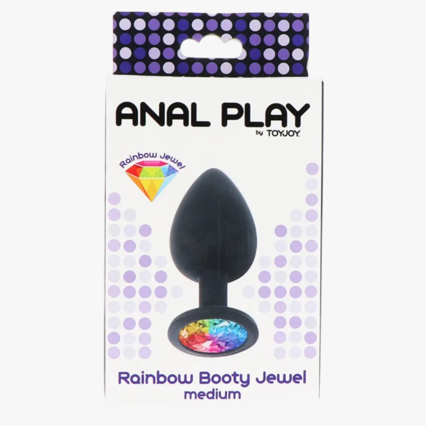 ToyJoy Rainbow Booty Jewel Medium - Plug anal