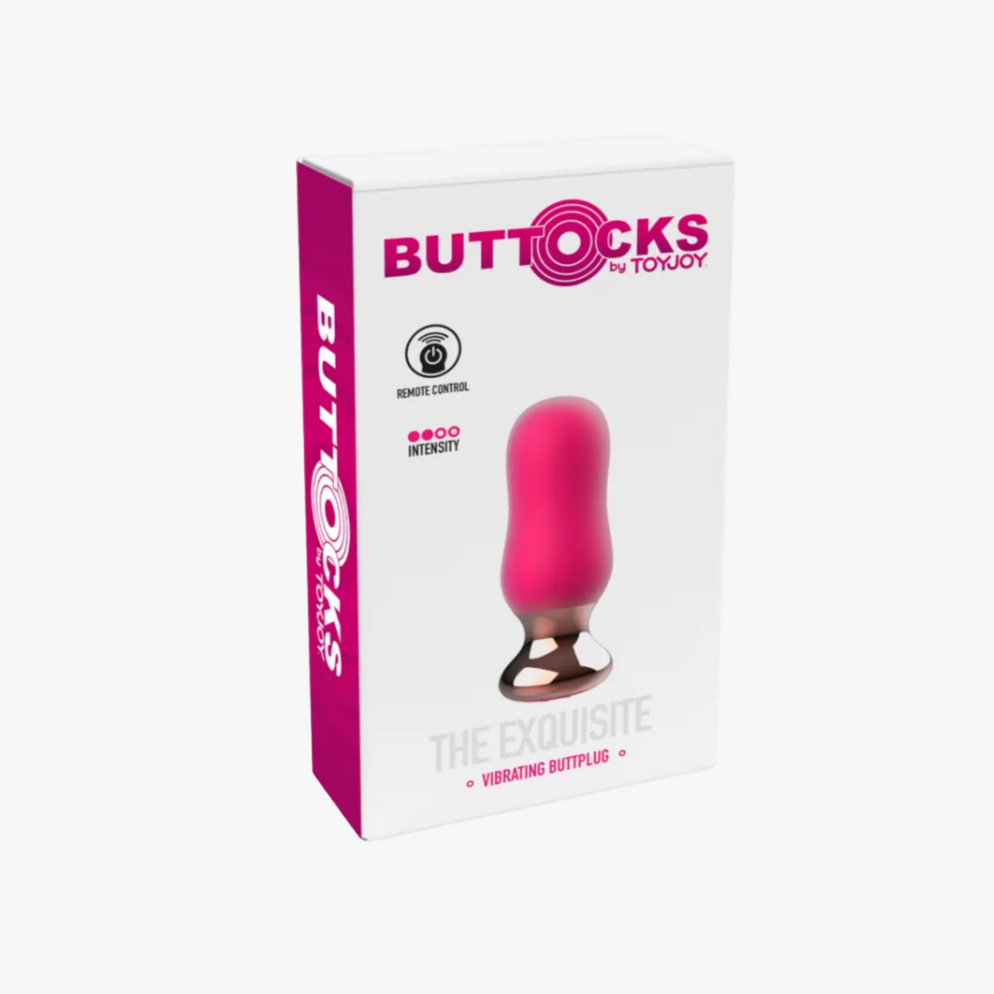ToyJoy Buttocks The Exquisite - Plug anal vibrant télécommandé