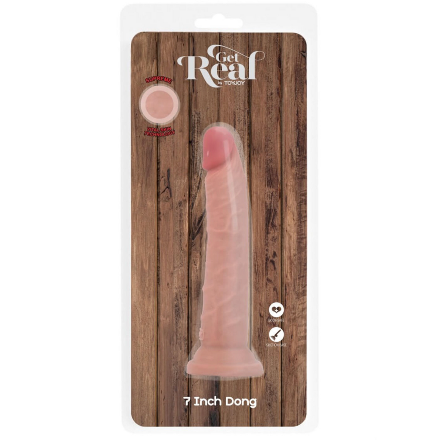 ToyJoy Get Real 7'' - Gode double densité 17.5 cm