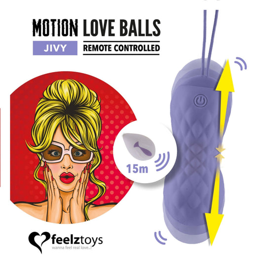 FeelzToys Jivy - Boules de Geisha va-et-vient