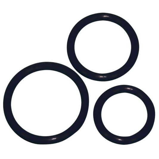 Kit de 3 Anneaux Péniens Silicone