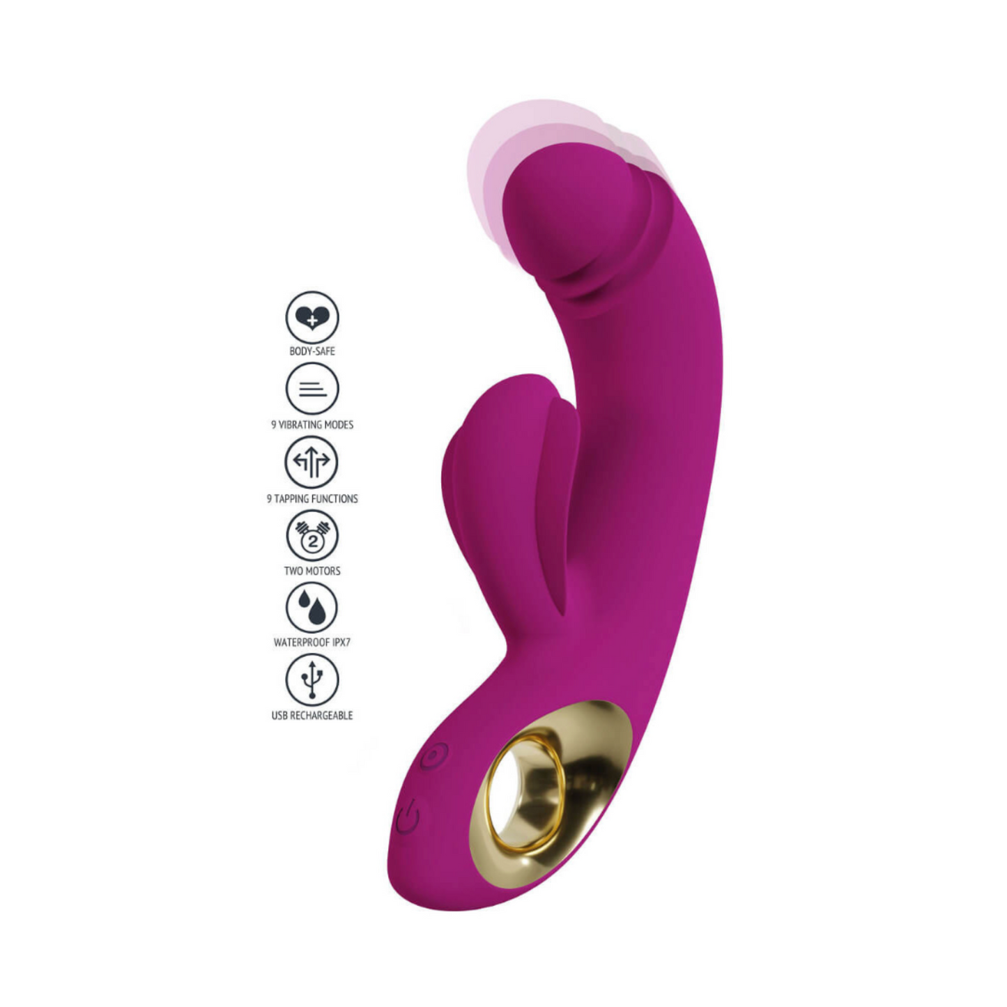 Xocoon Harmony Dual Touch - Vibromasseur rabbit Point G