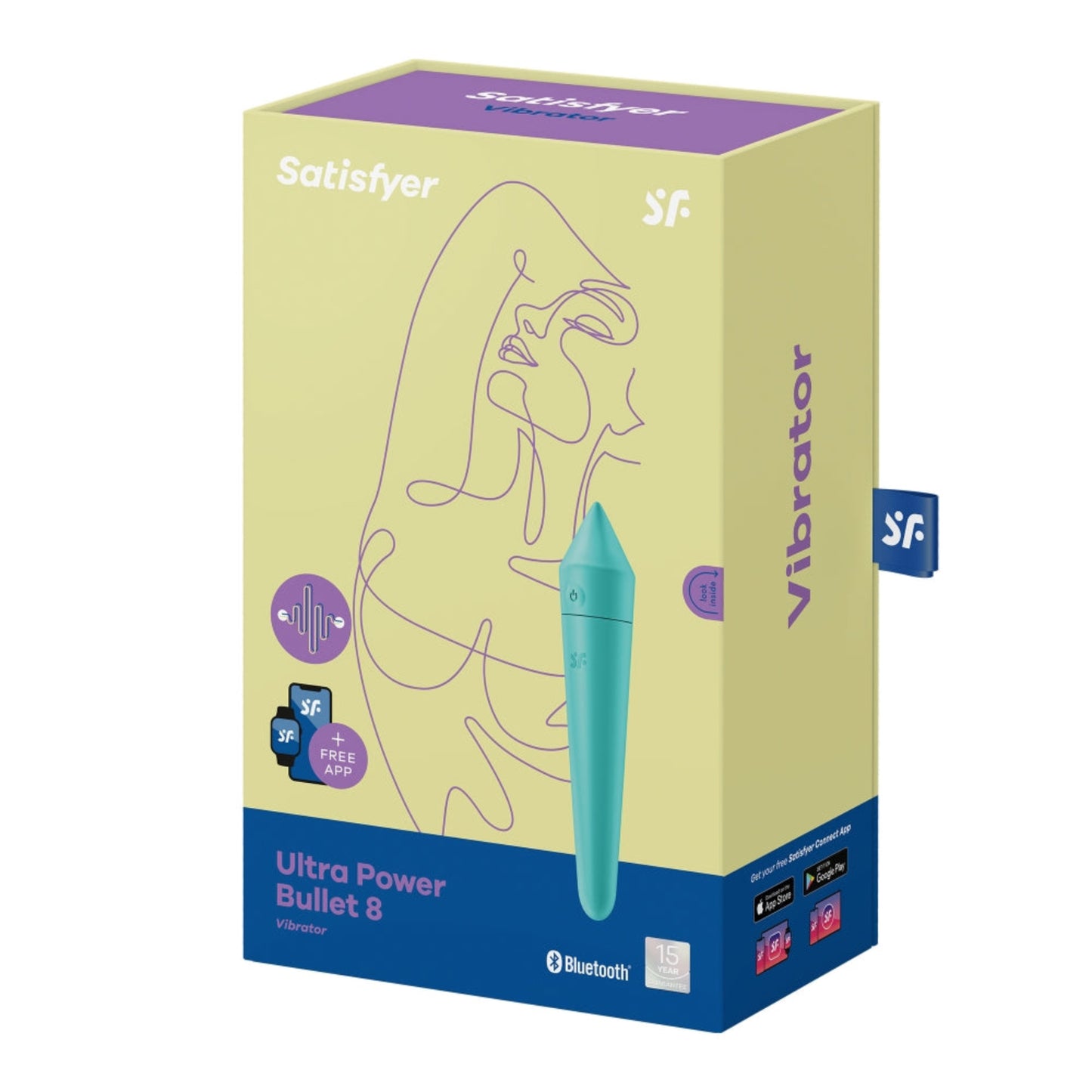 Satisfyer Ultra Power Bullet 8 -  Stimulateur connecté