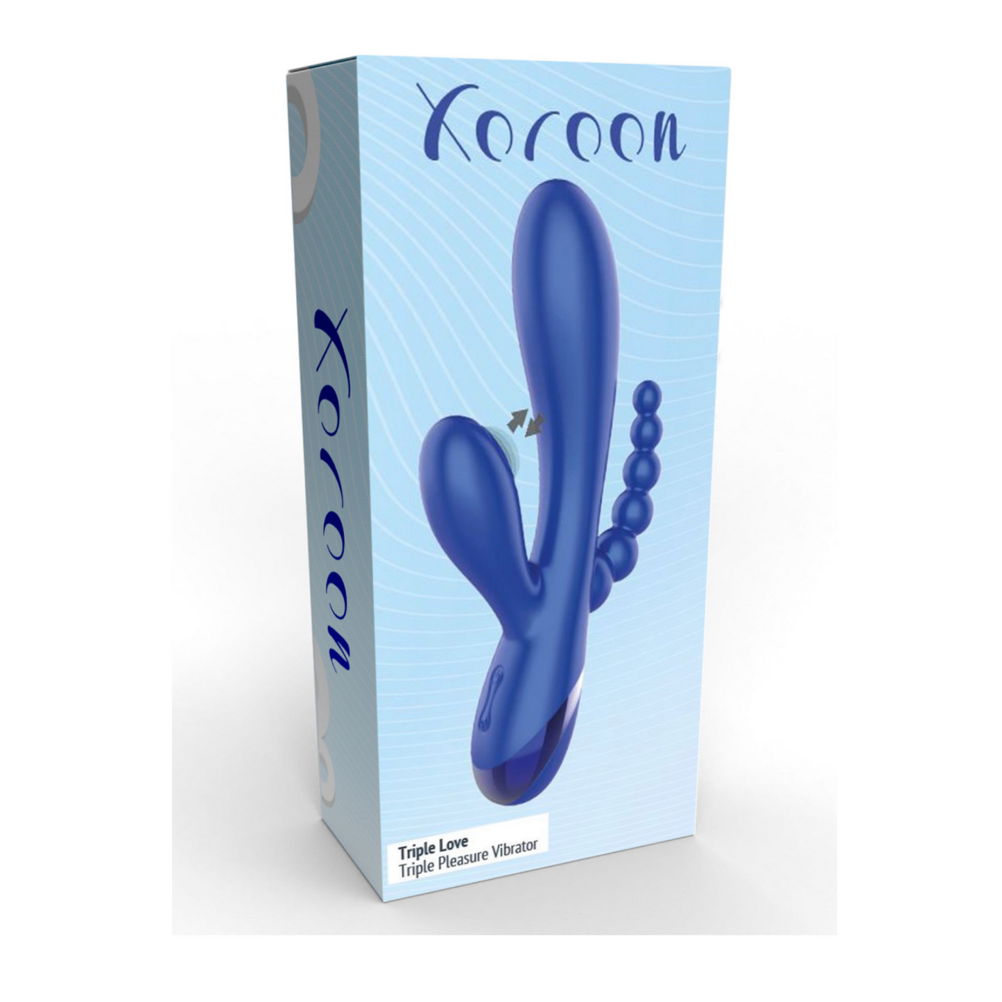 Xocoon Triple Love - Vibromasseur triple stimulation