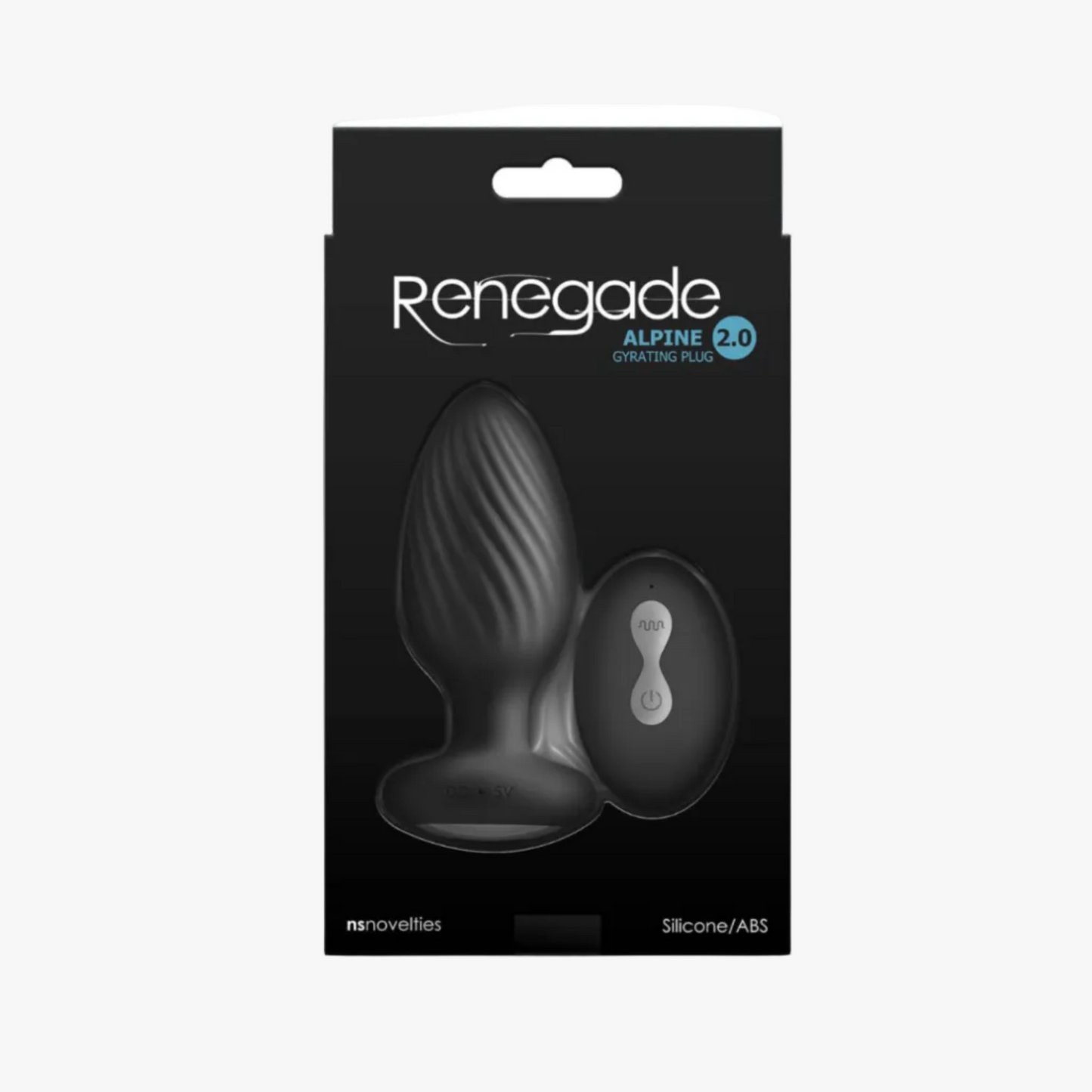 NSnovelties Alpine 2.0 - Plug anal vibrant et rotatif