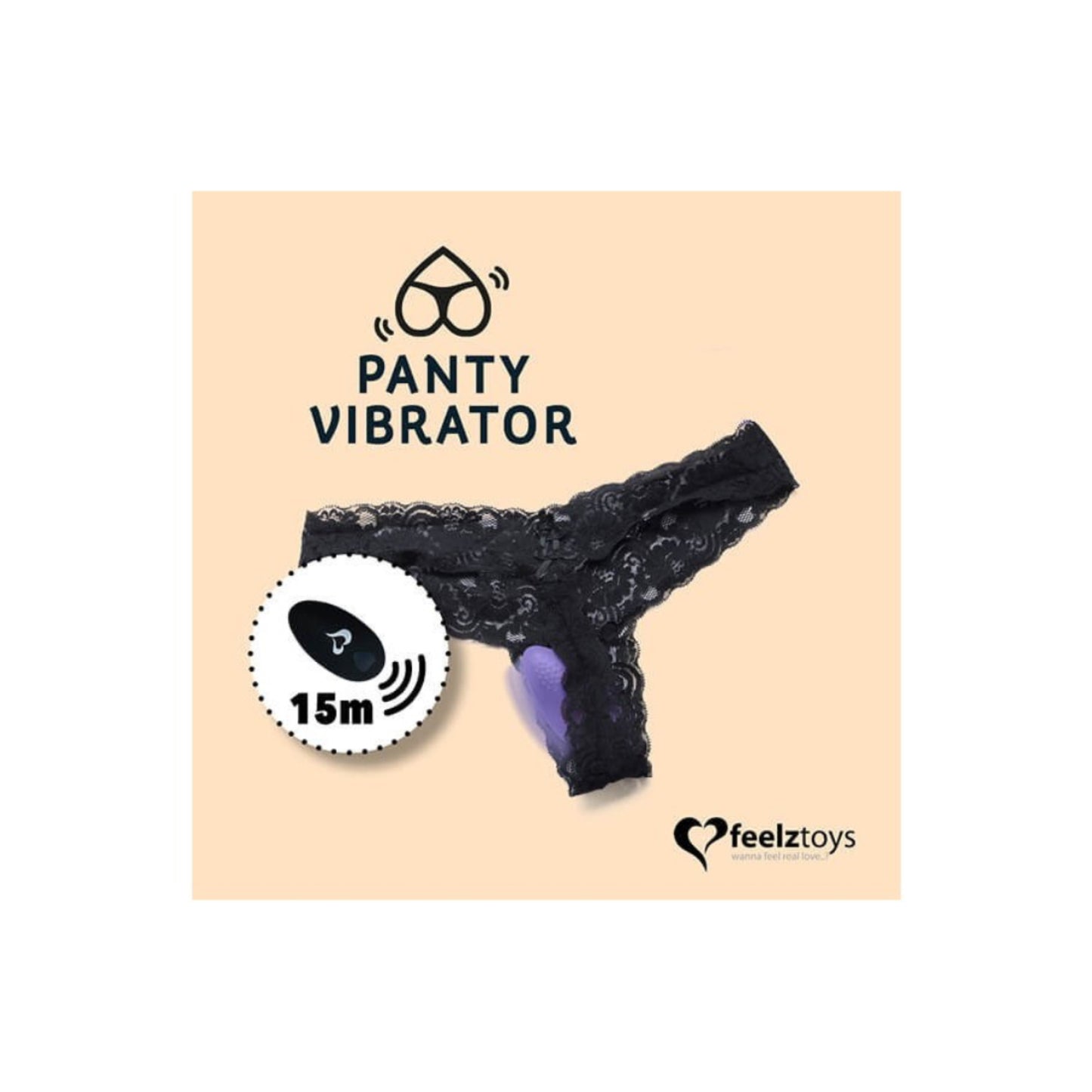 FeelzToys Panty Vibe - Vibromasseur pour culotte