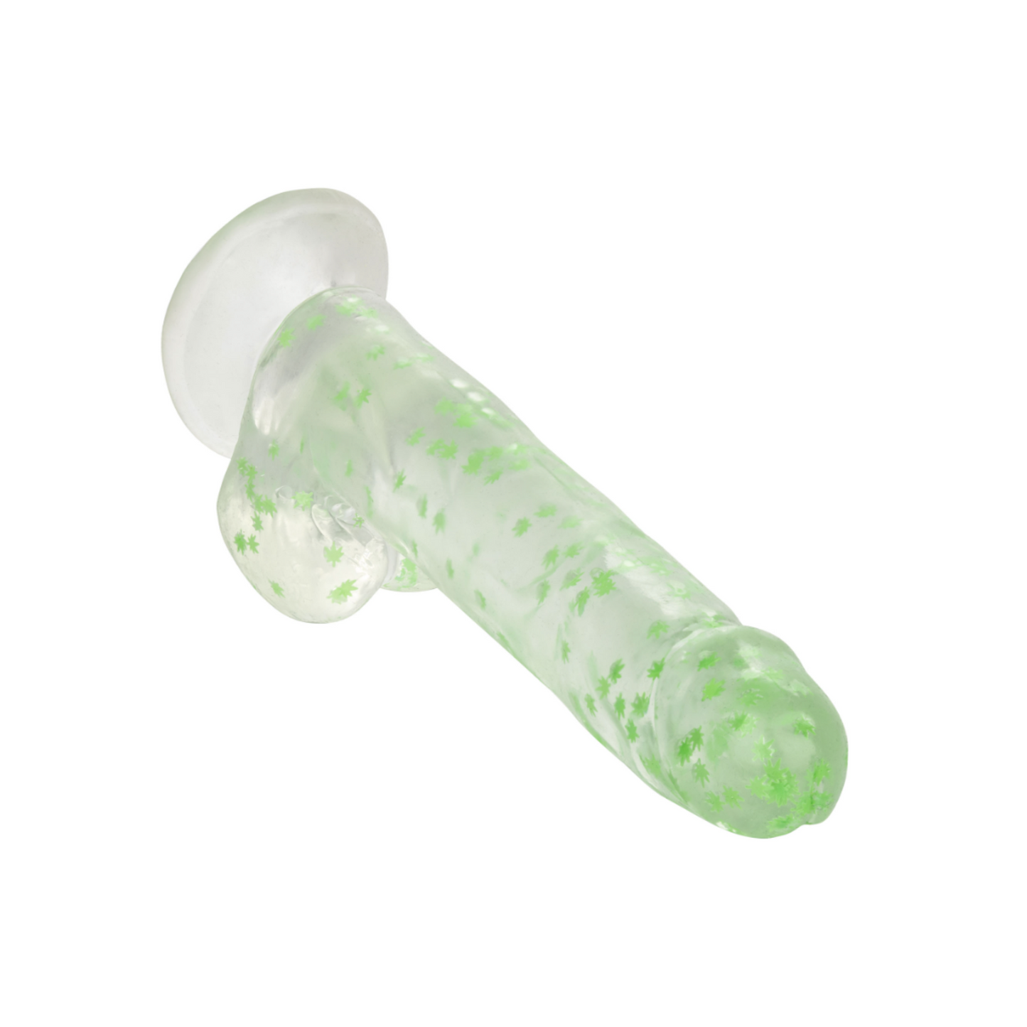 CalExotics Glow In The Dark Weed Leaf - Gode phosphorescent