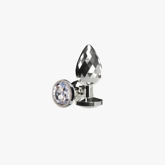 ToyJoy Disco Diamond Plug Small - Plug anal en aluminium