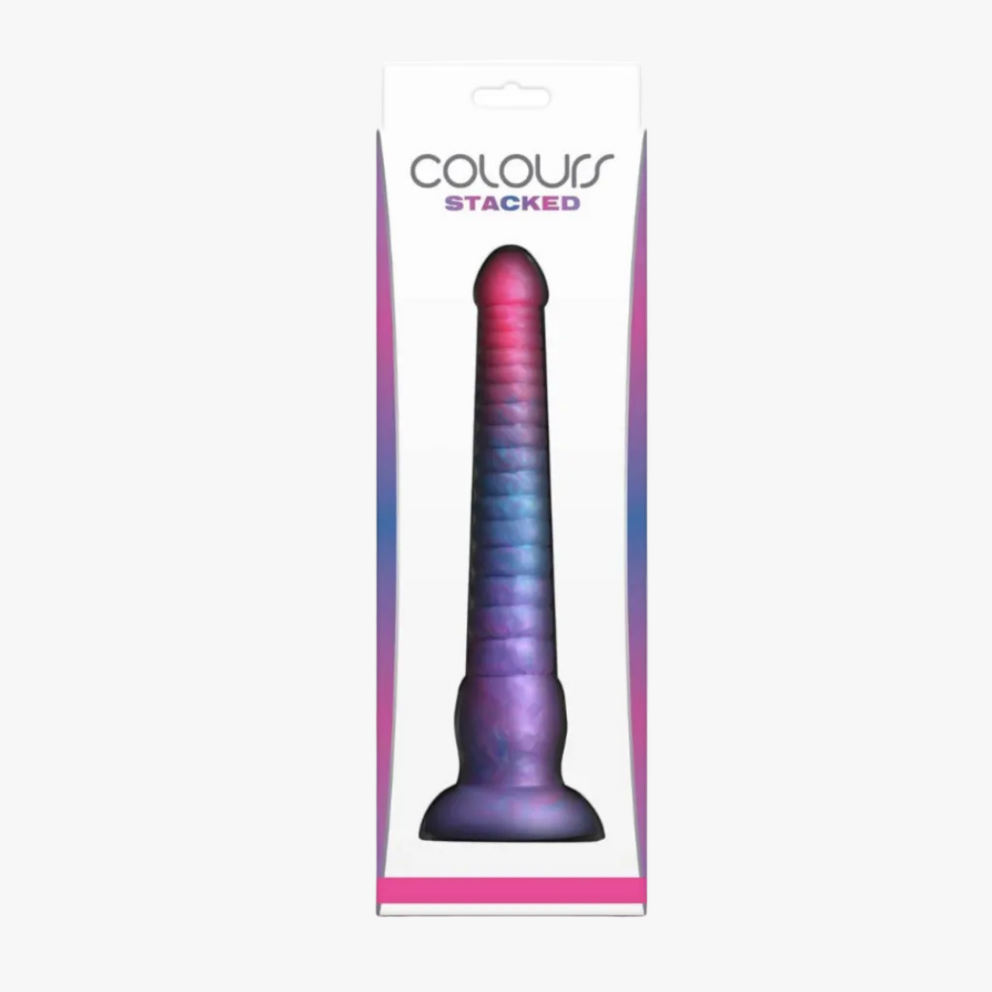 NSnovelties Coulours Stacked - Dildo en silicone 23 cm