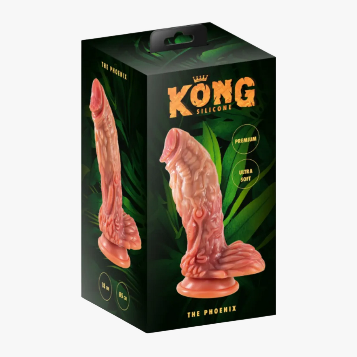 Kong The Phoenix - Gode ventouse fantaisie 18 cm