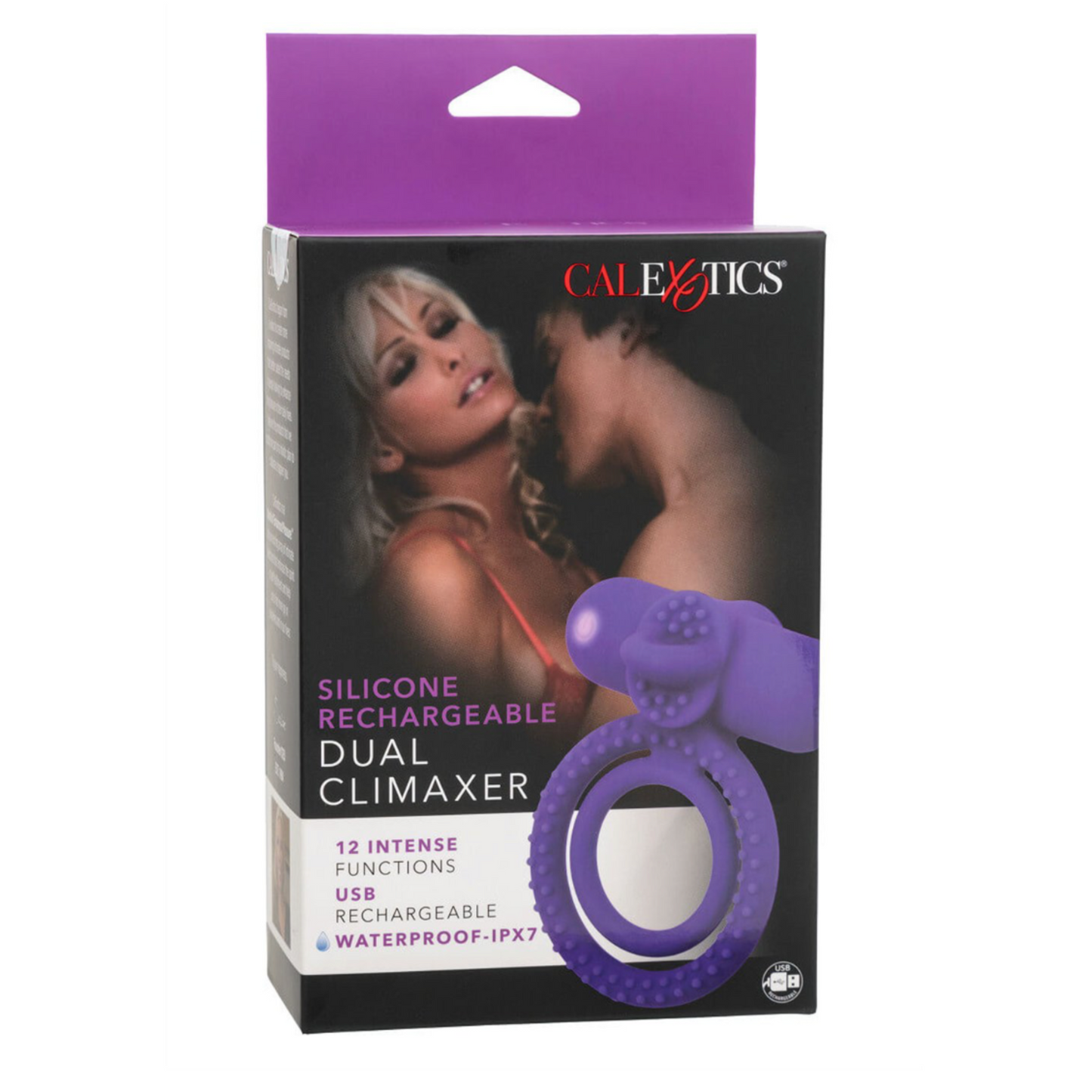 CalExotics Dual Climaxer - Anneau vibrant double