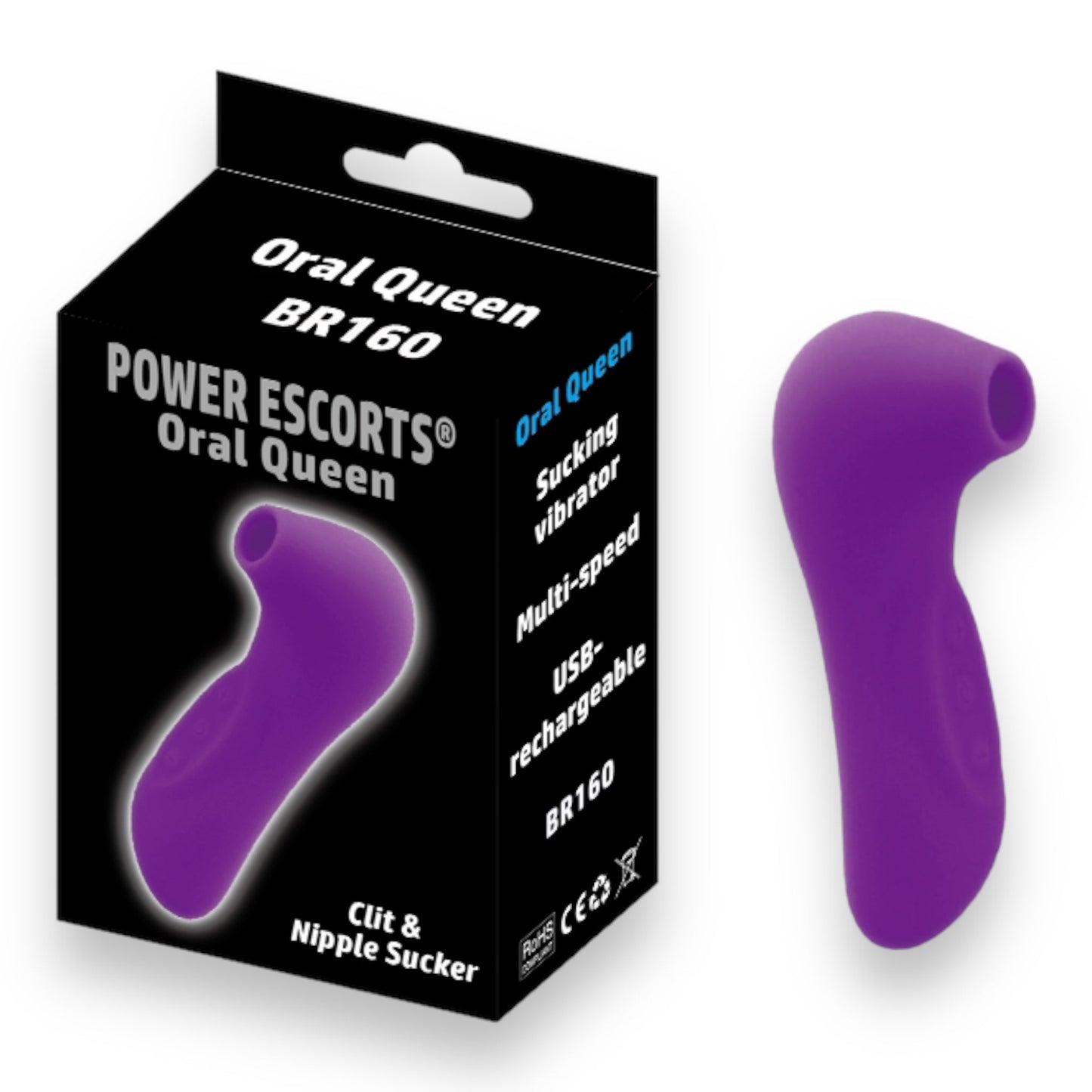 Power Escorts Oral Queen - Stimulateur air pulse