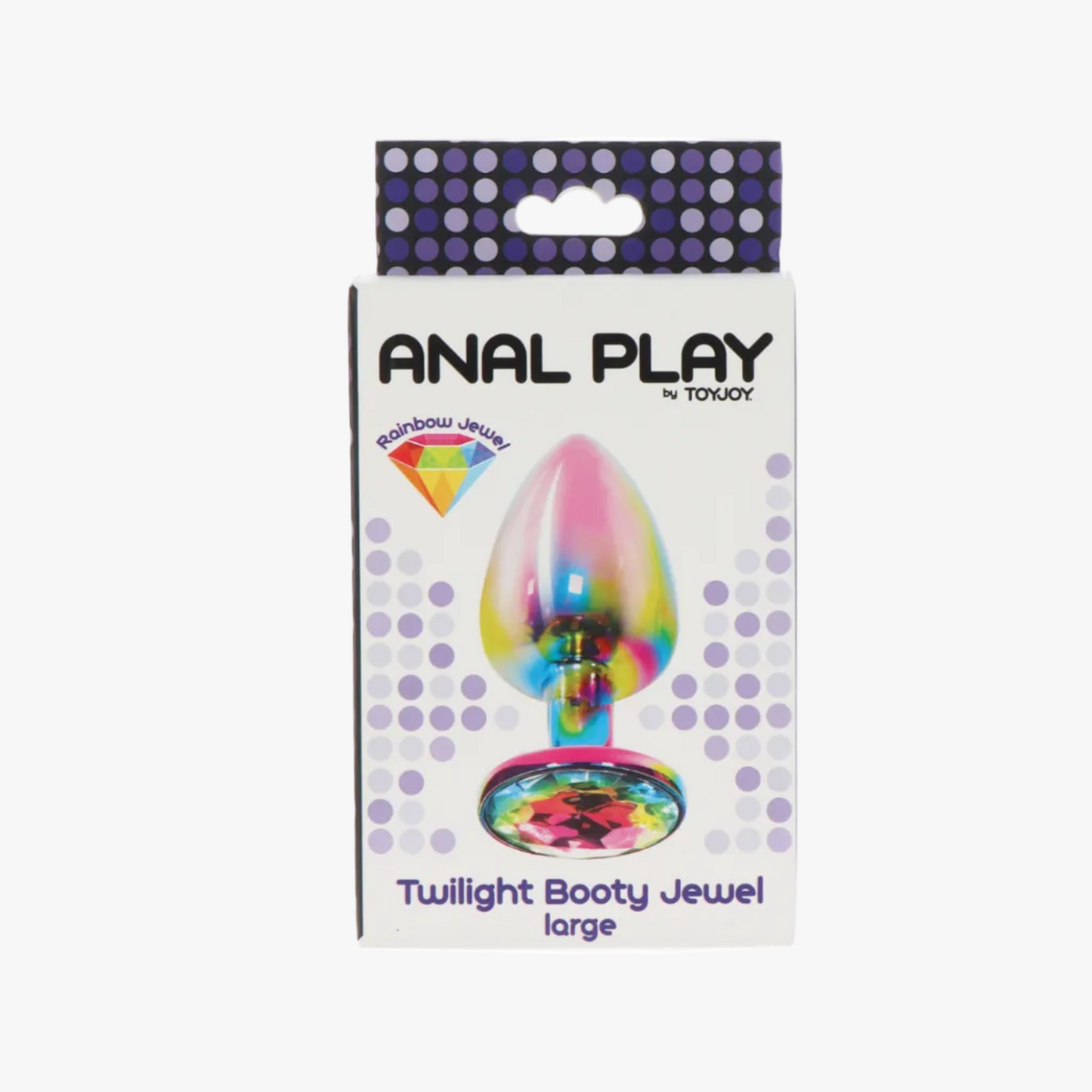 ToyJoy Twilight Booty Jewel Large - Plug en aluminium