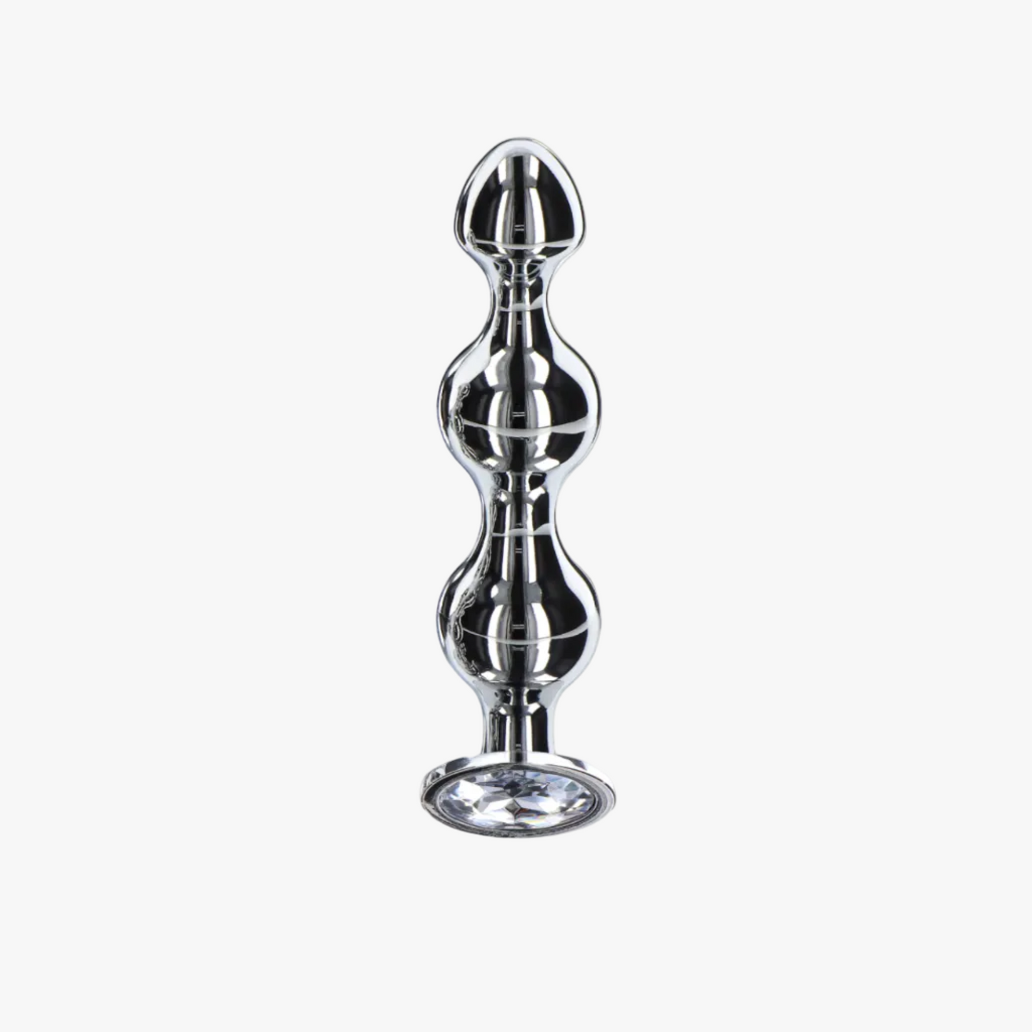 ToyJoy Diamond Star Beads Medium - Plug en aluminium