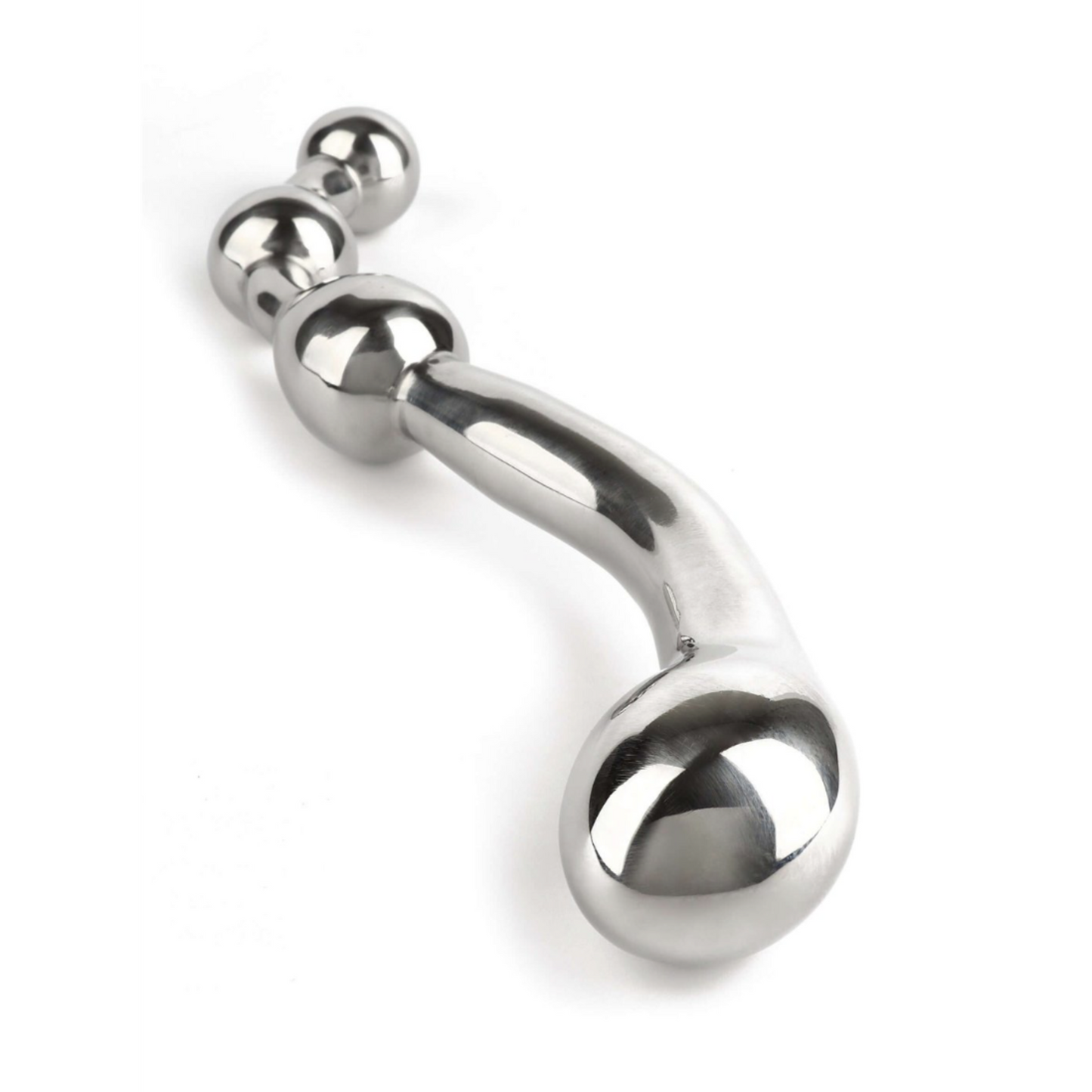 Mr. Steel Multi-Stim Pleasure Wand - Dildo en acier