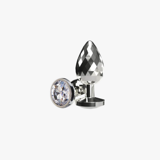 ToyJoy Disco Diamond Plug Large - Plug anal en aluminium