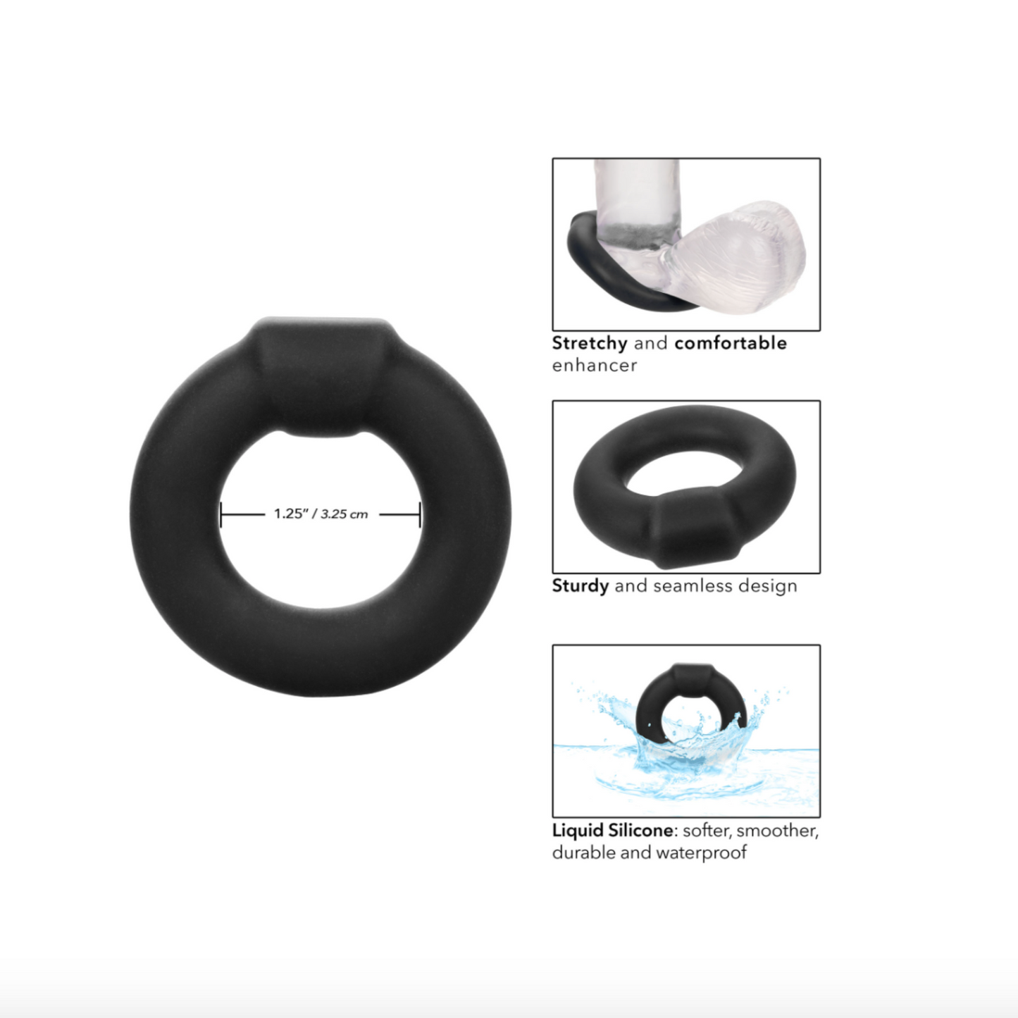 CalExotics Alpha Optimum Ring - Anneau pénien
