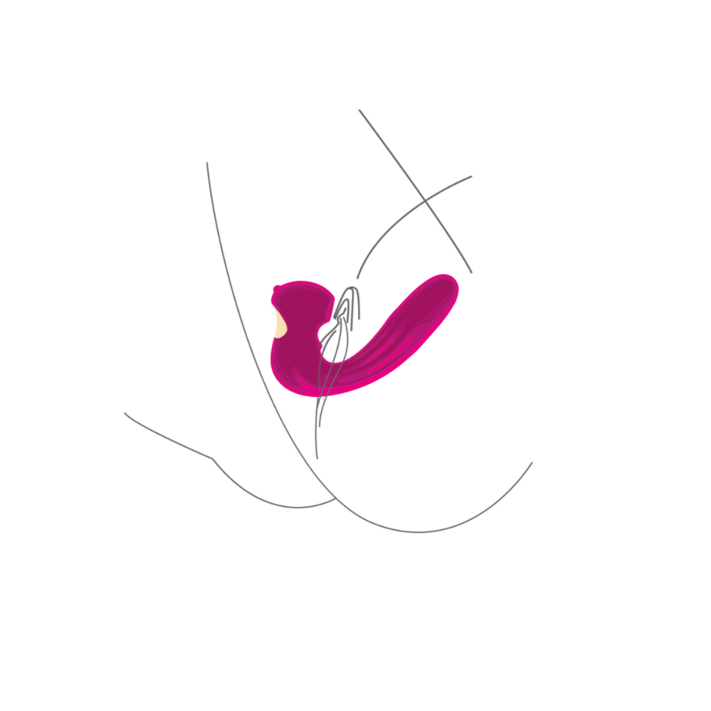Xocoon Celestial Love - Vibromasseur rabbit air pulse