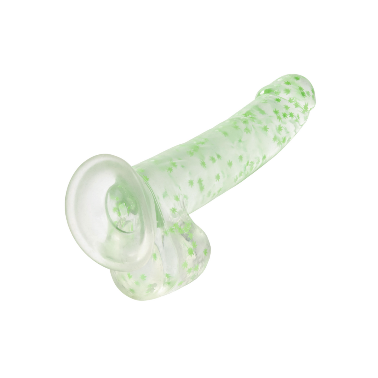 CalExotics Glow In The Dark Weed Leaf - Gode phosphorescent
