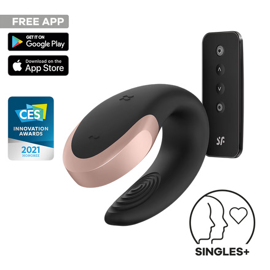 Satisfyer Double Love - Vibromasseur connecté pour couple