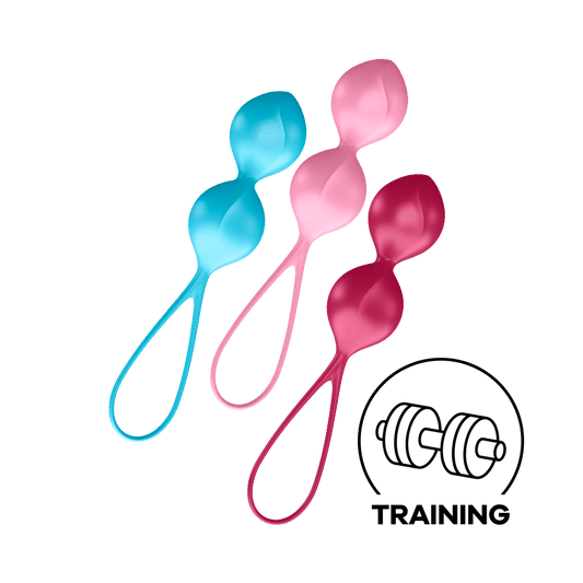 Satisfyer V Balls Training Set - Kit boules de Geisha